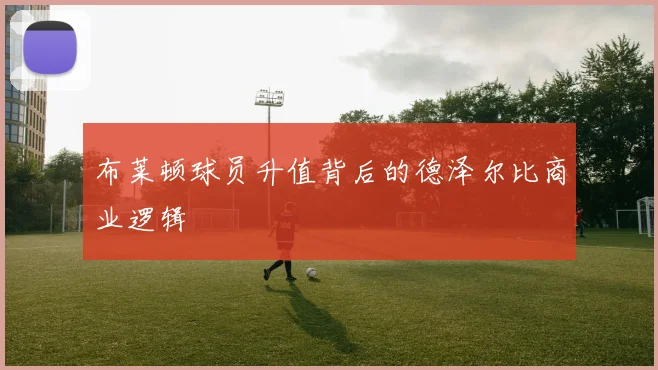 布莱顿球员升值背后的德泽尔比商业逻辑