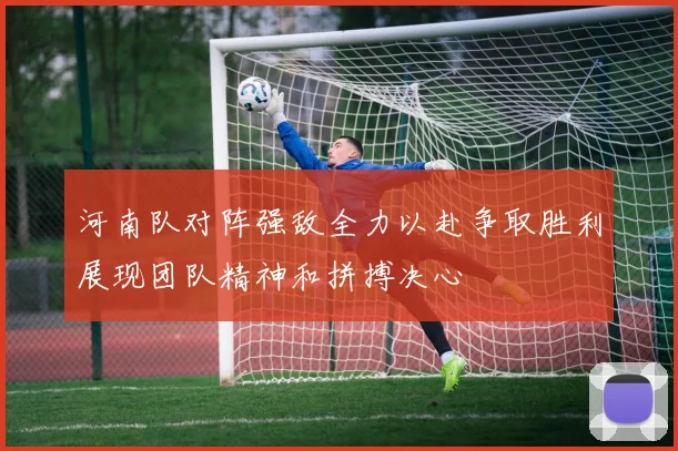 河南队对阵强敌全力以赴争取胜利展现团队精神和拼搏决心